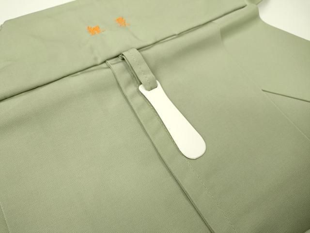 柳鼠色 洗える着物