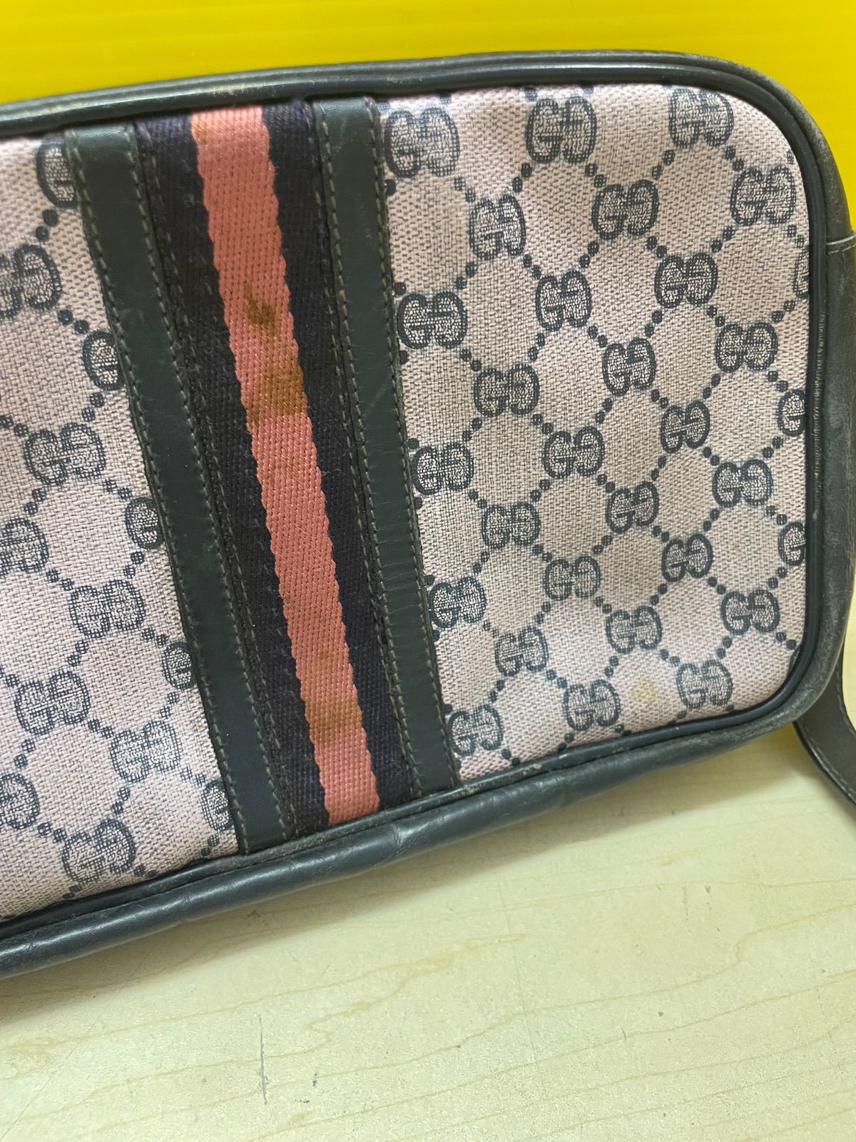 Z GUCCI 3点セット オールドグッチ シェリーライン ショルダー