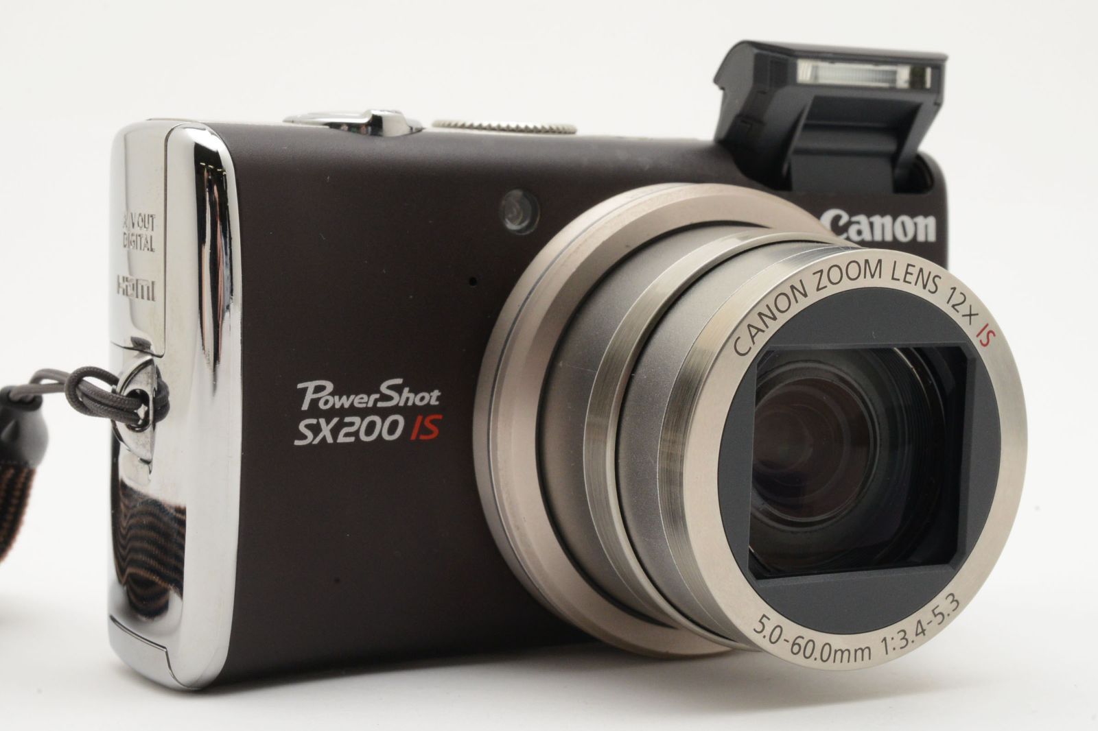 Canon Powershot SX200 IS ブラウン デジタルカメラ 【公式通販】