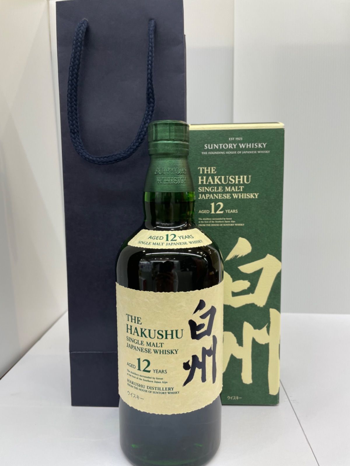 白州12年　箱付 Amazon.co.jp: [ギフト] サントリー 白州 12年 箱付き 43度