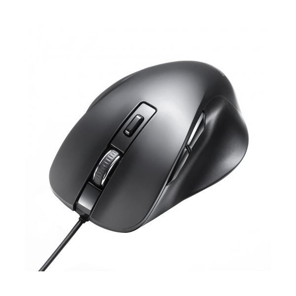 まとめ サンワサプライ有線ブルーLEDマウス 5ボタン ブラック MA-YB518BK 1個 ×3セット