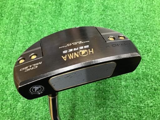 本間ゴルフ BERES PP-102 黒染め 34インチ パター PT スチール フレックスその他 メンズ 男性用 右利き 右用 Cランク ゴルフクラブ