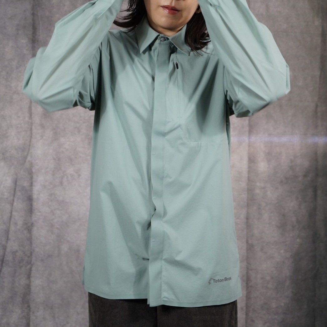 Teton Bros ティートンブロス SWEET WATER SHIRT アウトドア 登山 キャンプ 自転車 ファッション 旅行 Grayish Green