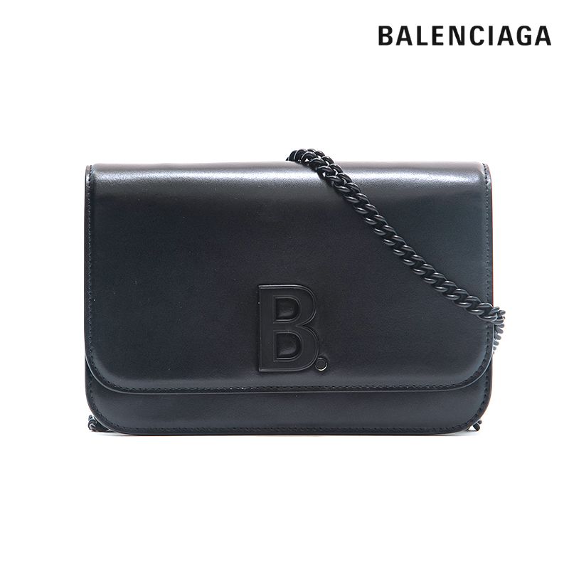 BALENCIAGA バレンシアガ ショルダーバッグ Bロゴ チェーンウォレット - メルカリ