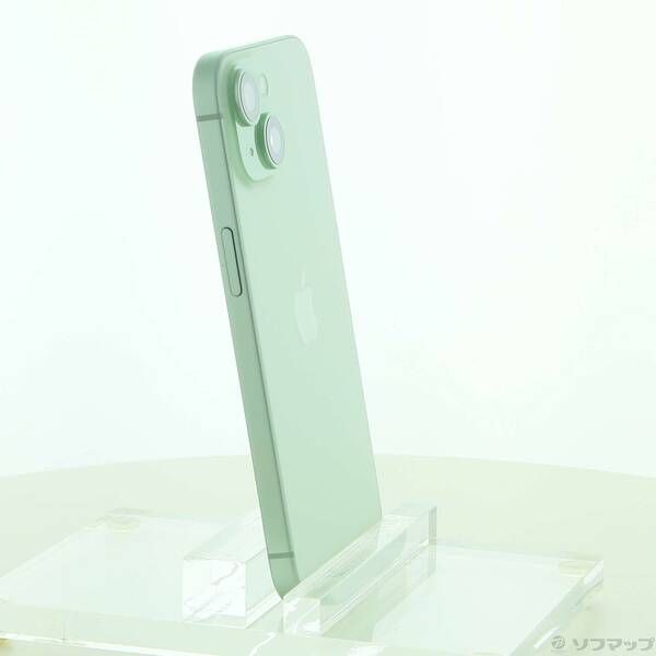 中古品〕 iPhone15 256GB グリーン MTMT3J／A SIMフリー【269】 Apple