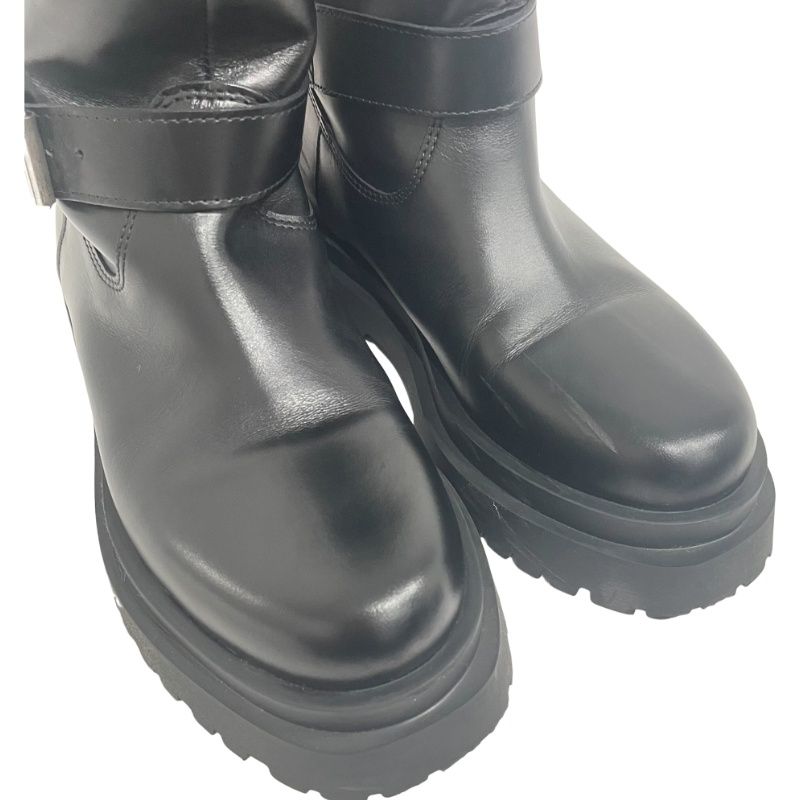 PELLICO SUNNY エンジニアブーツ PM23 0049 ブラック 本革 レザー レディース 12510K384 WWW_MORNINGWALKER_COM