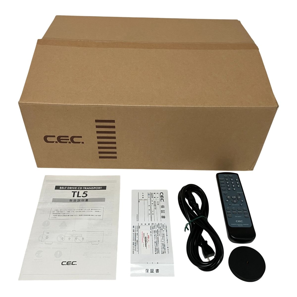 CEC TL5 ベルトドライブ CDプレイヤー オーディオ 音響機器 F10503482