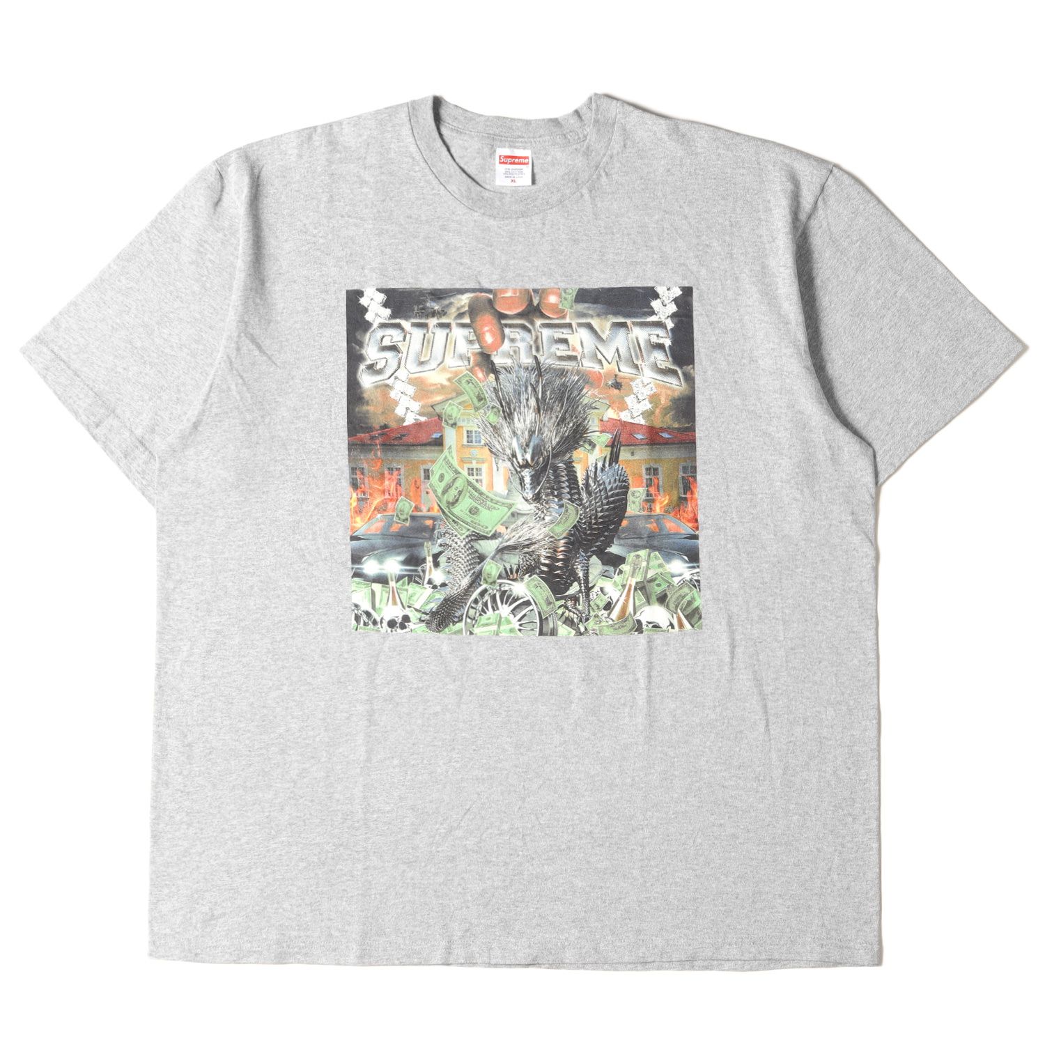 美品 Supreme シュプリーム Tシャツ サイズ:XL 20SS ドラゴン  