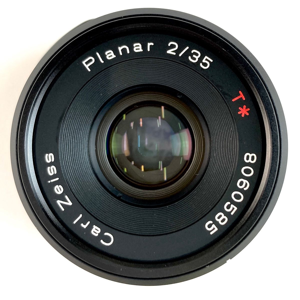 Contax Planar 35mm F2(ブラック/Contax Gマウント Contax Planar 35mm F2(ブラック/Contax Gマウント