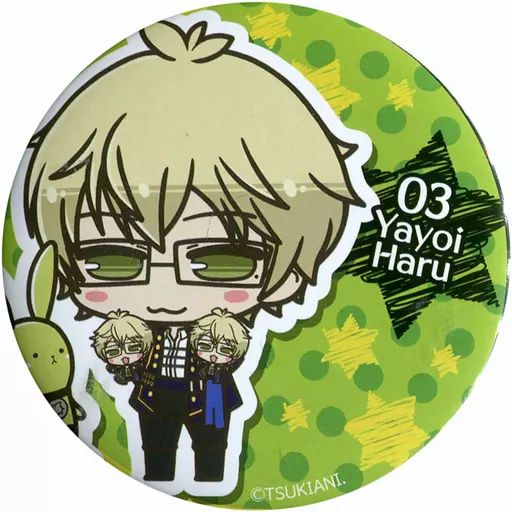 中古】バッジ・ピンズ(キャラクター) 弥生春(円型) バッジ Six Gravity