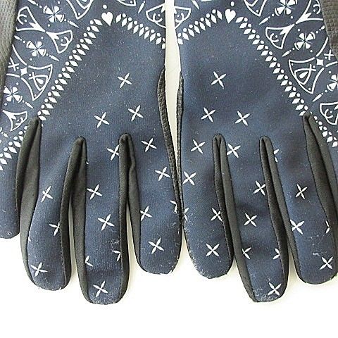 チャレンジャー CHALLENGER バンダナ柄 スポーツグローブ 手袋 L