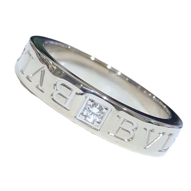 BVLGARI シルバー ロゴリング ブルガリ BVLGARI ダブルロゴリング #51