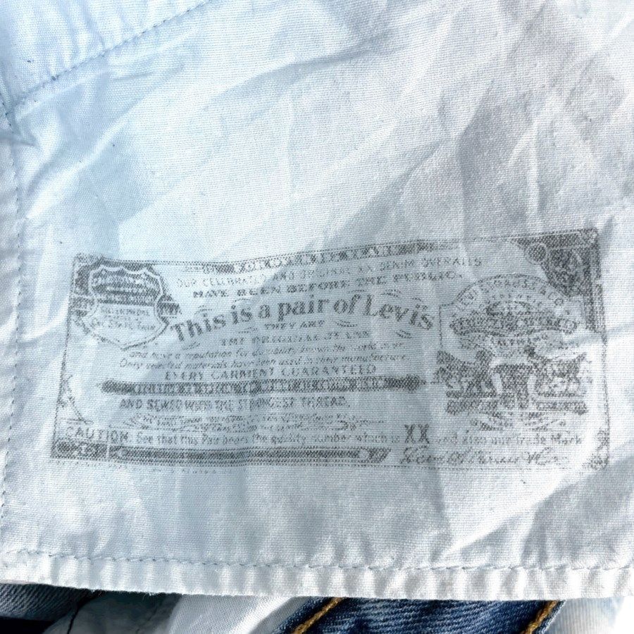 メキシコ製Levi'sリーバイス501ブリーチ加工ダメージ加工リメイク