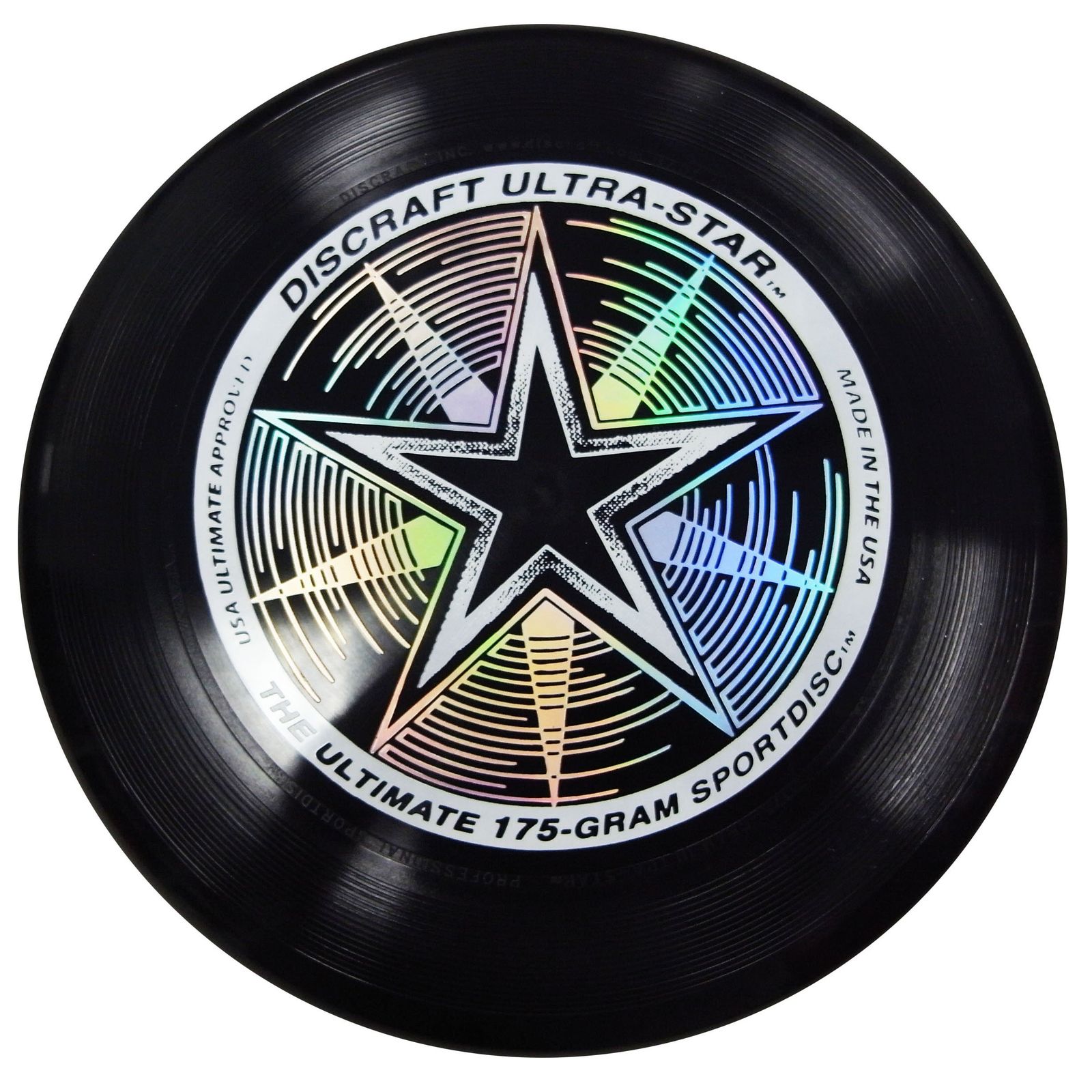DISCRAFT ウルトラスター 175g アルティメット・スポーツディスク (ブラック) [ブラック]