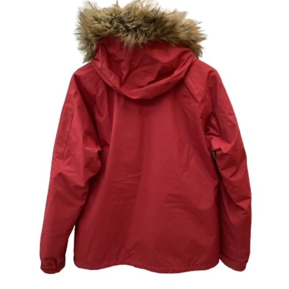 ♪♪THE NORTH FACE ザノースフェイス レディース ３wayジャケット SIZE XL NPW61740 レッド