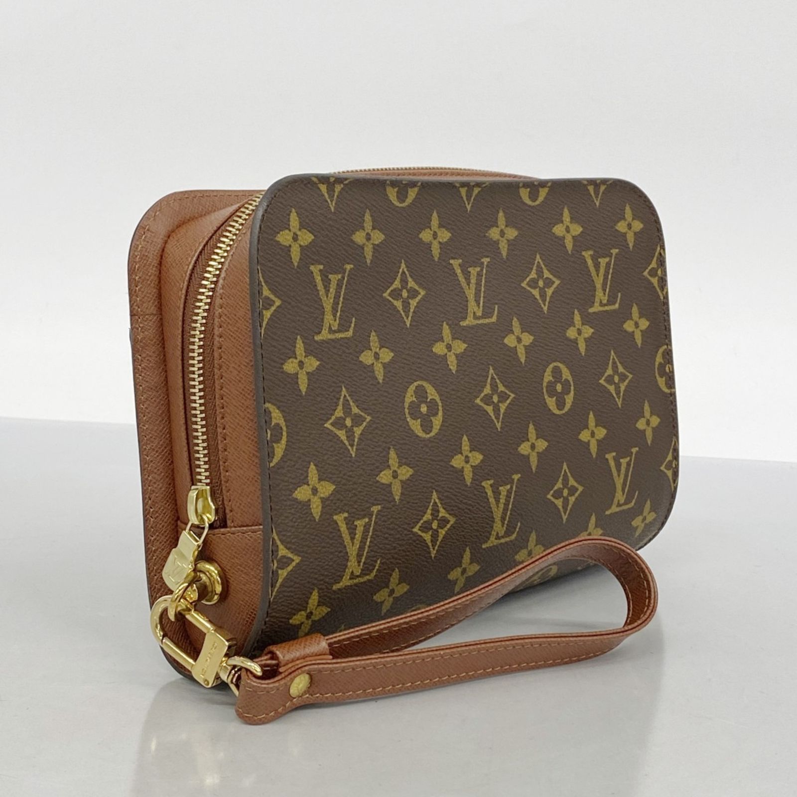 ルイ ヴィトン Louis Vuitton ルイ ヴィトン クラッチバッグ モノグラム オルセー M51790 ブラウンメンズ