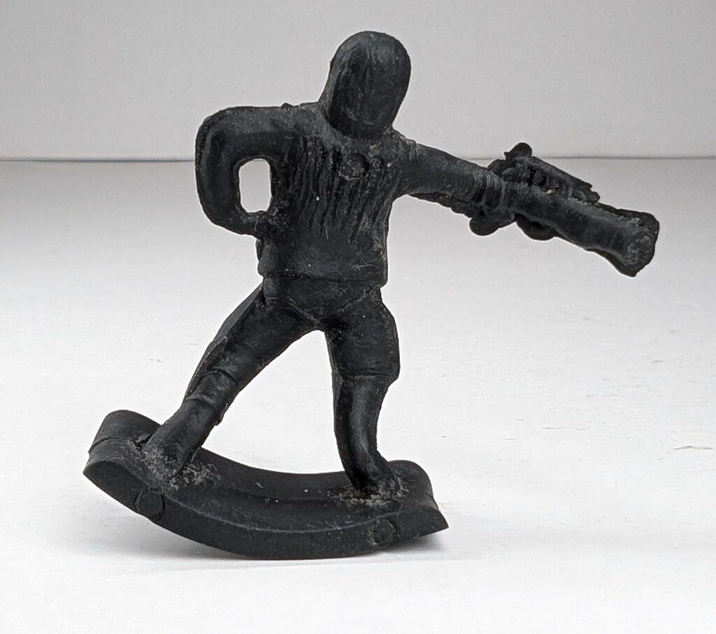 タカラ ハンソロ 消しゴム 当時 1978 スターウォーズ 黒 ケシゴム 希少