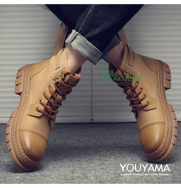  ブーツ メンズ 靴 ショートブーツ メンズファッション 秋冬 紳士靴 カジュアル春 復古 kni 4 a 320107 ワークブーツ ブーツ 革靴