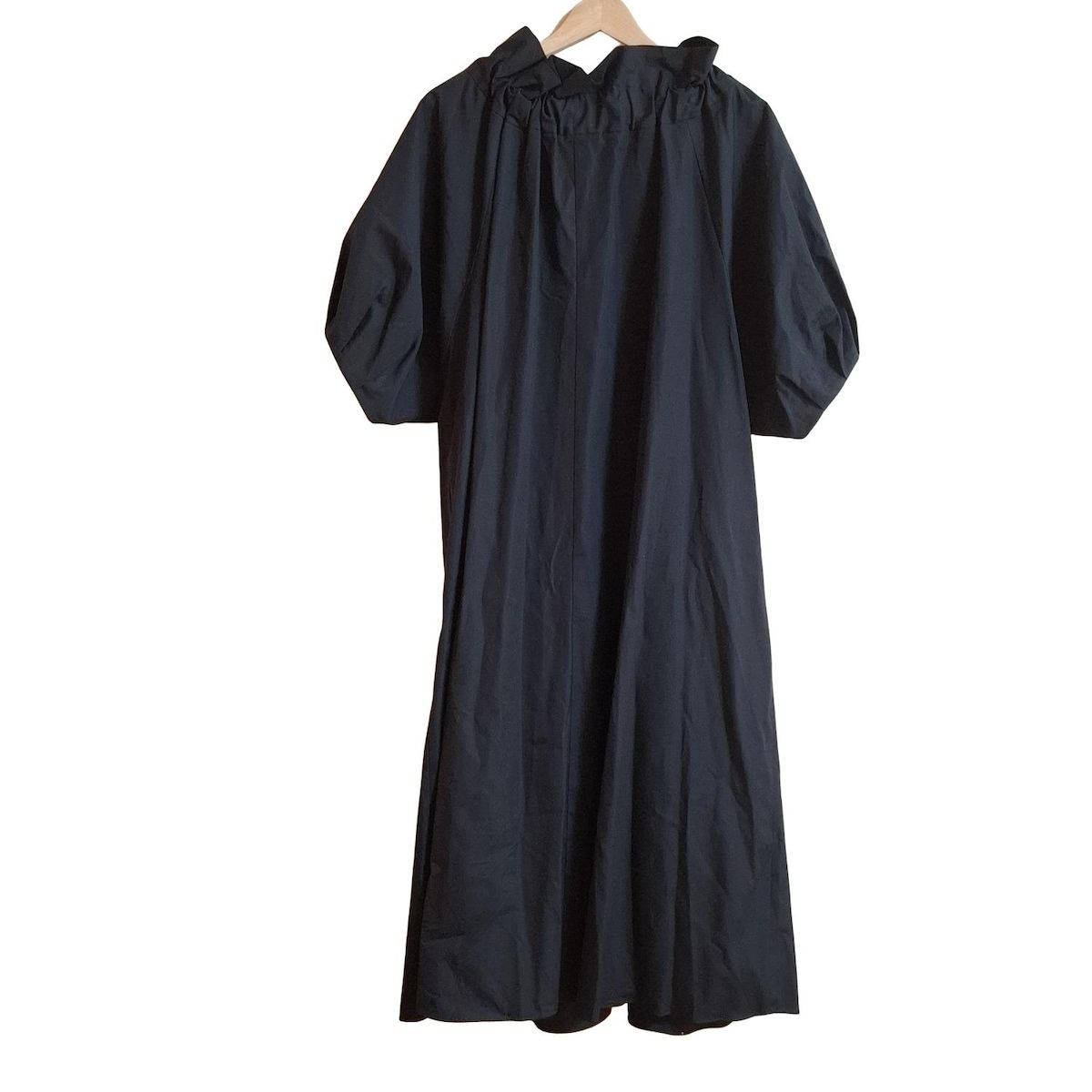 VERMEIL par iena ヴェルメイユ パー イエナ ワンピース サイズ38 M レディース トロピカルド ロスト リボンワンピース 黒