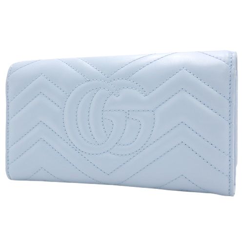 GUCCI(グッチ) GGマーモント コンチネンタル ウォレット 長財布 ダブル