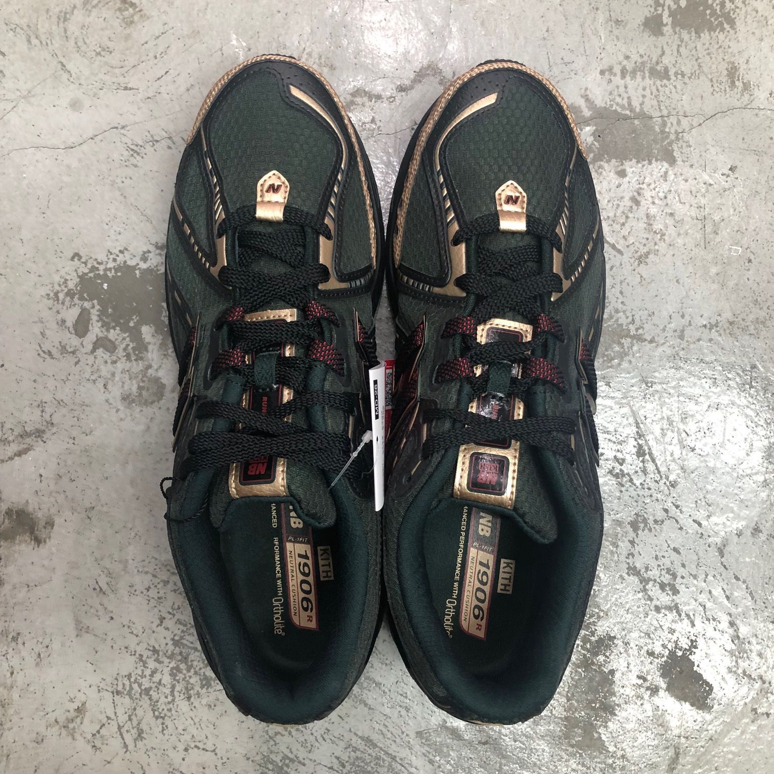 新品 KITH New Balance 1906R Black Green M1906RKS コラボ