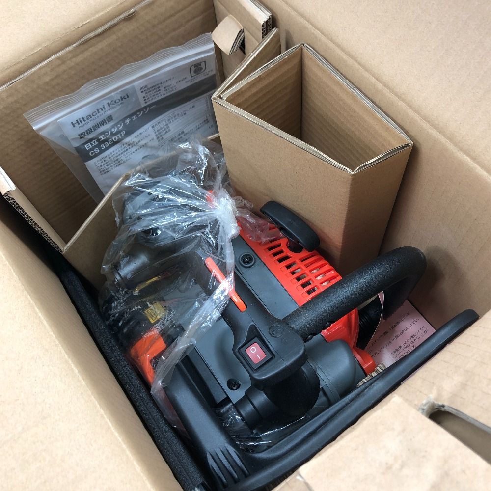 HITACHI 日立 工具 チェーンソー S 完備 2サイクル CS33EDTP レッド