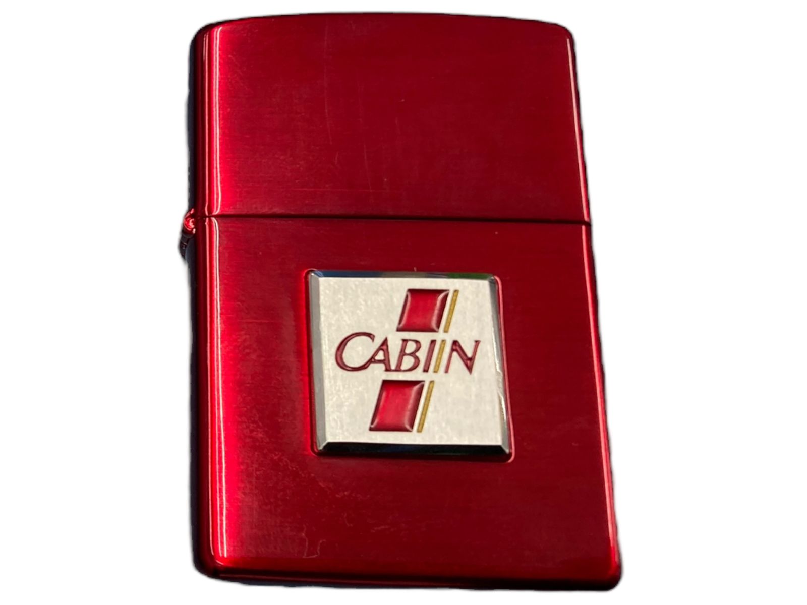 zippo (ジッポー) CABIN オイルライター 2000年製 レッド/004 - メルカリ