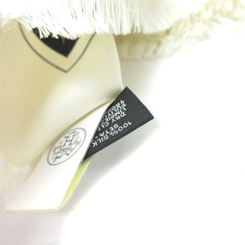 HERMES 最新作 上品スカーフ カレ 80 フリンジ frange Ex-Libris エルメス HERMES カレ80 スカーフ EX-LIBRIS フリンジ エクス