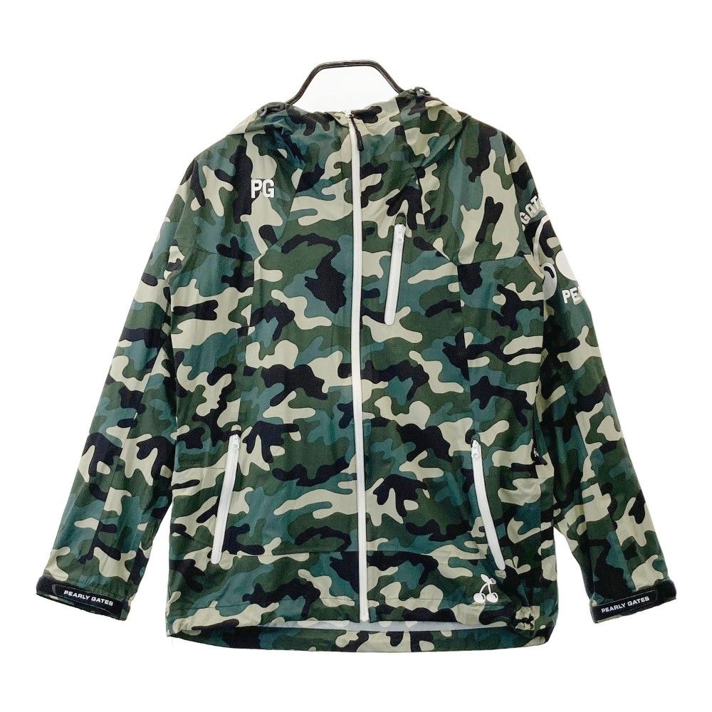 PEARLY GATES 迷彩柄ナイロンジャケット PEARLY GATES カモフラ迷彩柄