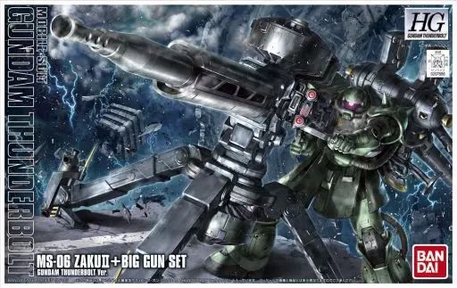 プラモデル 1|144 HG 量産型ザク ビッグ ガン GUNDAM THUNDERBOLT Ver. 機動戦士ガンダム サンダーボルト