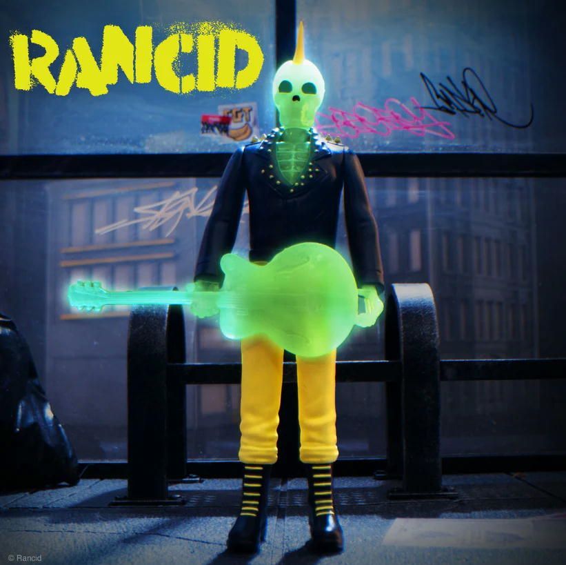 ランシド Re Action フィギュア RANCID TNC Glow Skele-Tim