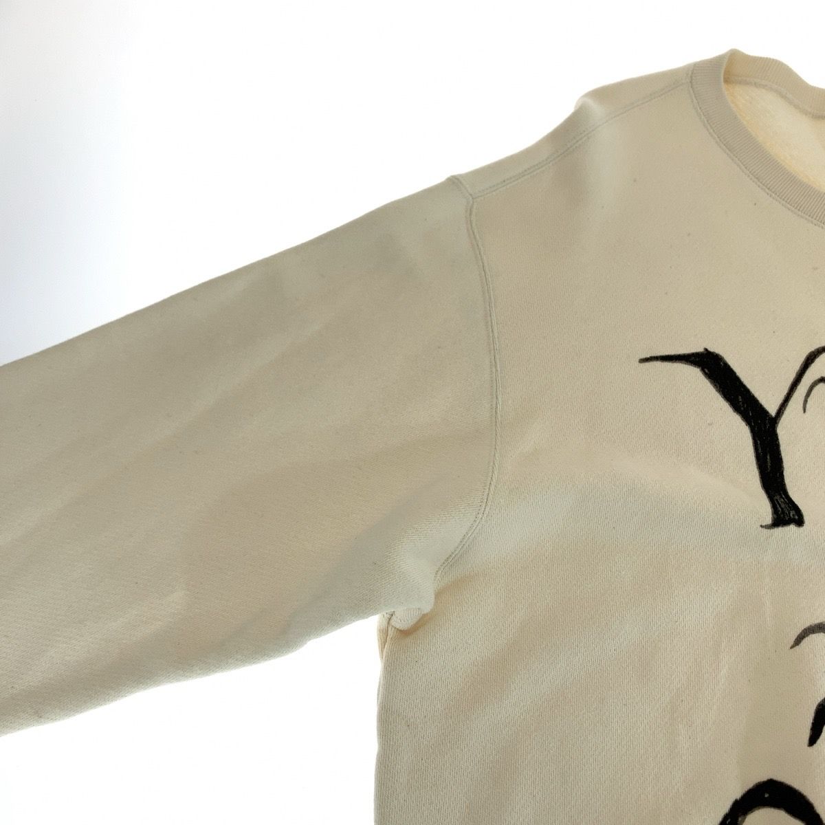  GUCCI グッチ 21 AW 日本 ヒグチユウココラボ サイズM 男女兼用 アイボリー ブラック 626990 XJDTI トレーナー スウェット 407359 その他 メンズ