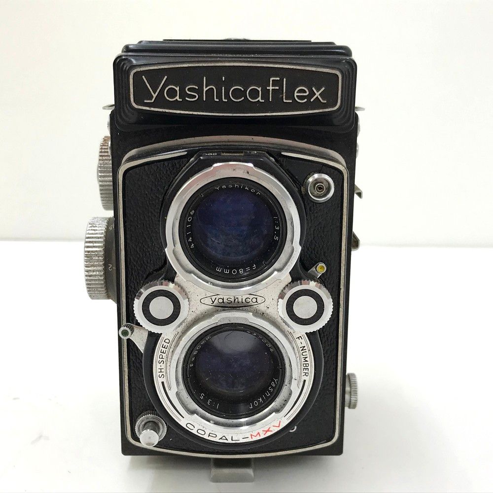 ジャンク扱い Yashicaflex 二眼レフカメラ Yashimer 1:3.5 f=80mm