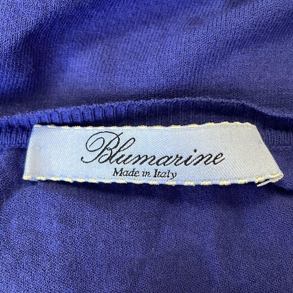 オンラインショップ BLUMARINE(ブルマリン) カーディガン レディース - ブルー 長袖 カーディガン