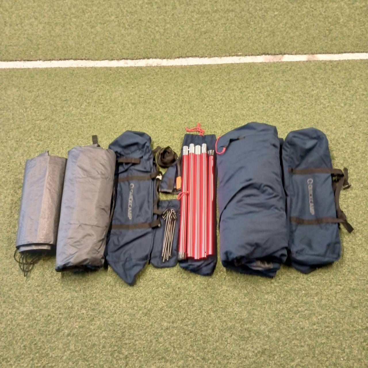 QUICKCAMP(クイックキャンプ) TCワンポールテント QC-TCT440(ネイビー