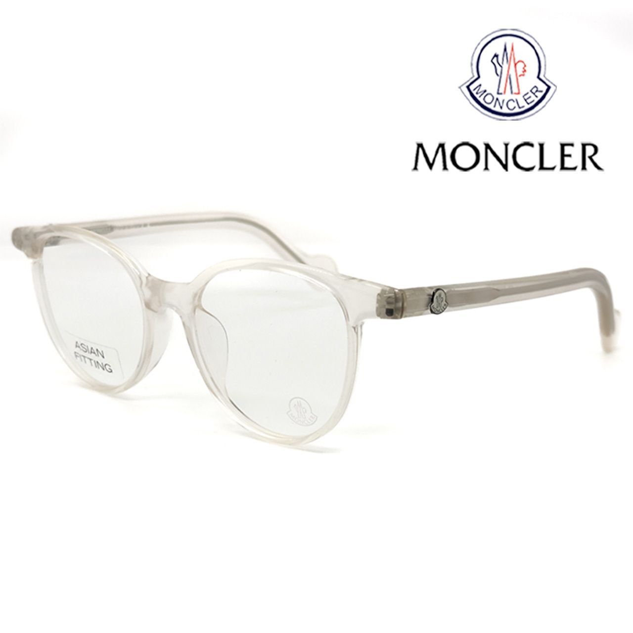 新品/匿名配送】MONCLER モンクレール メガネ フレーム ML5032F クリア アジアンフィット メンズ レディース イタリア製 - メルカリ