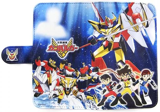 携帯ジャケット カバー 元気爆発ガンバルガー 手帳型スマートフォンケース Mサイズ 絶対!!元気!!熱血!!エルドランシリーズ展