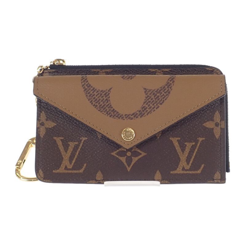 【中古】【Aランク】LOUIS VUITTON ルイヴィトン ポルト・カルト・レクトヴェルソ コインケース M81303 カードケース モノグラムリバース ユニセックス【ISEYA】