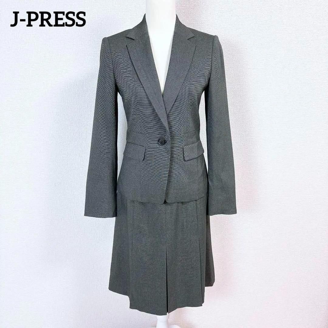 J-PRESS ジェイプレス セットアップスーツ 裾プリーツスカート