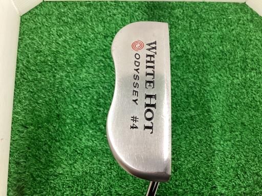 オデッセイ WHITE HOT 4 33インチ パター PT スチール フレックスその他 メンズ 男性用 右利き 右用 Dランク ゴルフクラブ