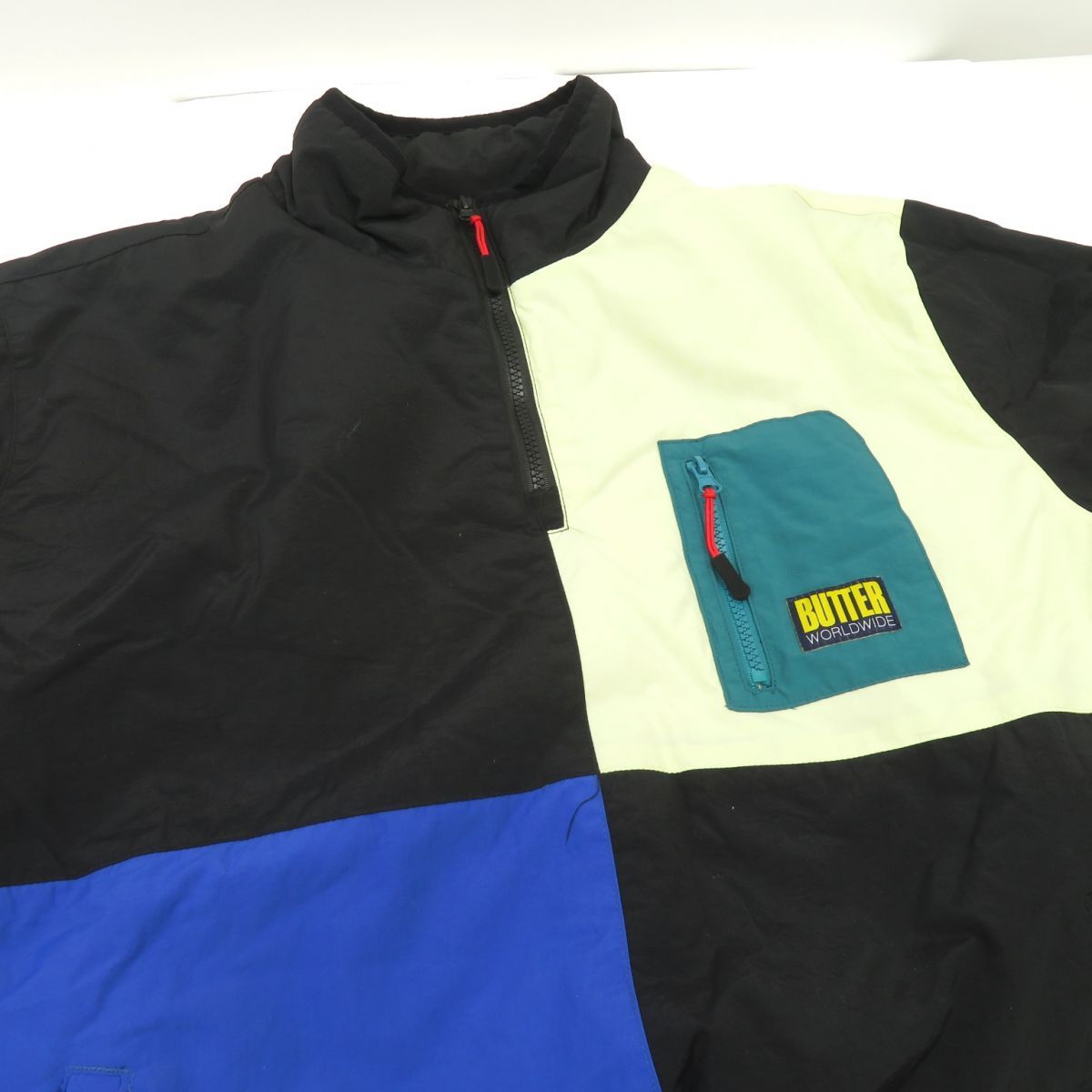 Butter Goods バターグッズ ナイロン プルオーバージャケット L
