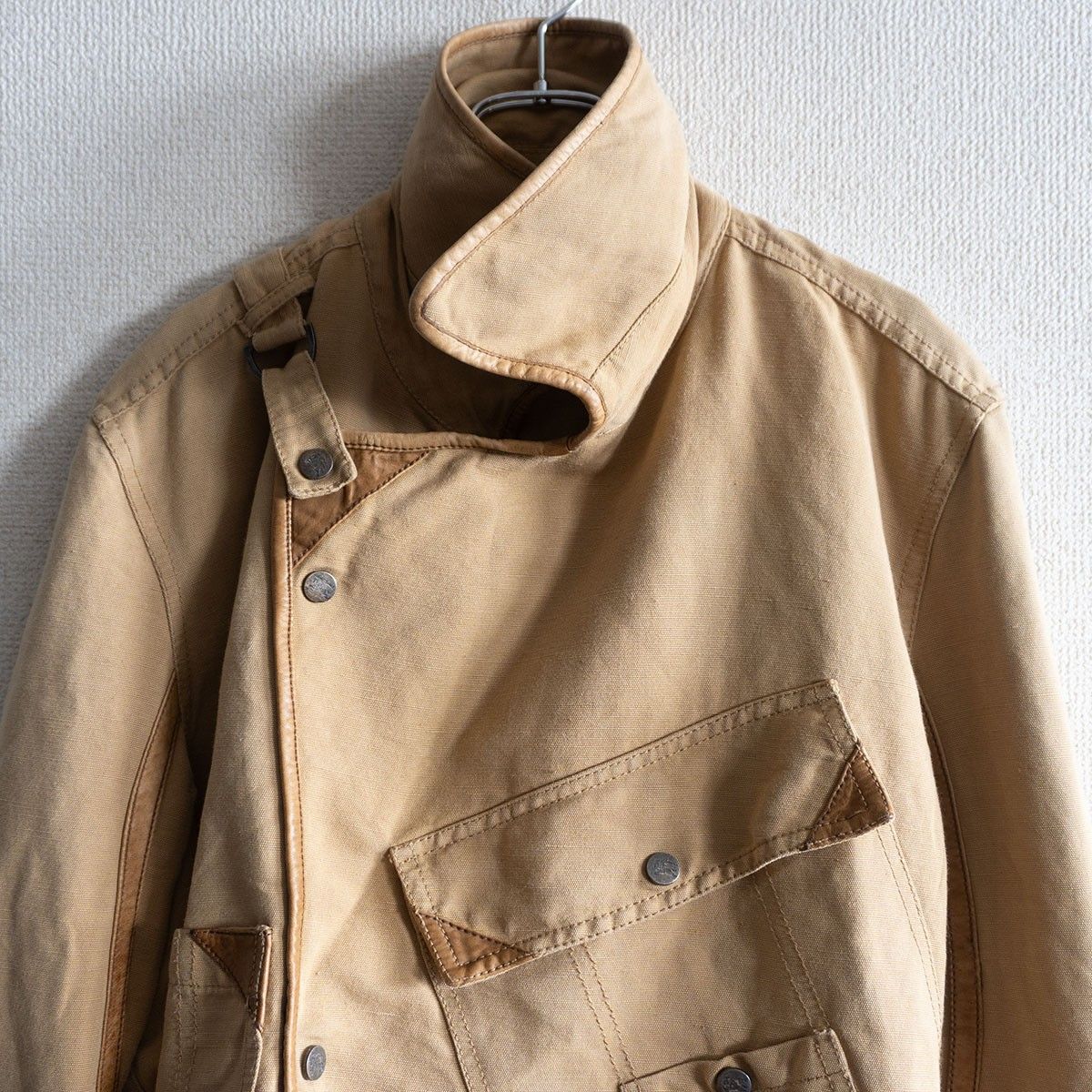 BURBERRY レザージャケット￼￼ BURBERRY BLUELABEL】【アウター】バーバリーブルーレーベル