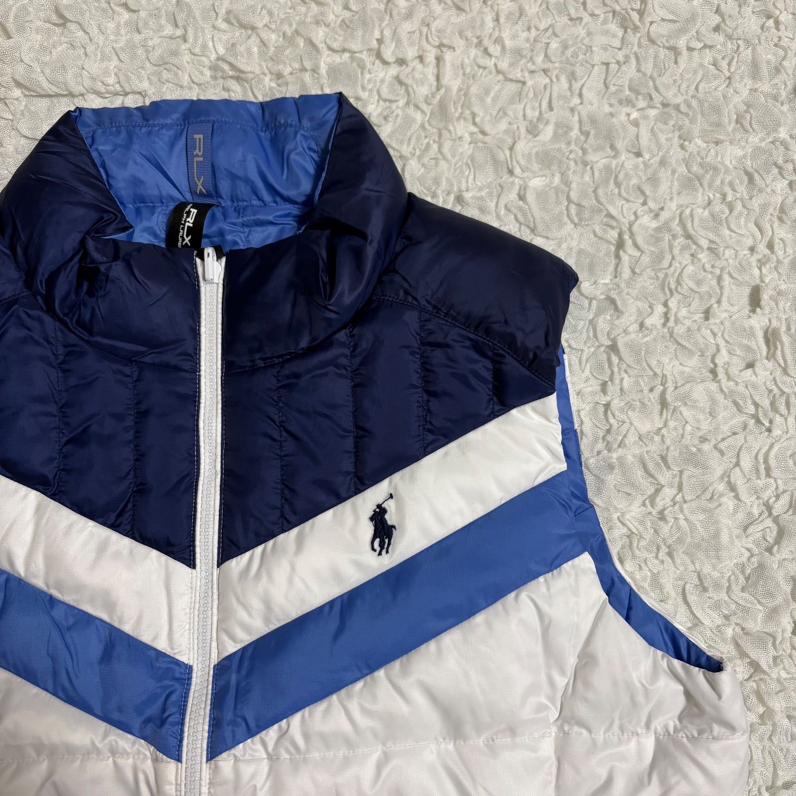 LAUREN リバーシブルキルテッドパフォーマンスベスト