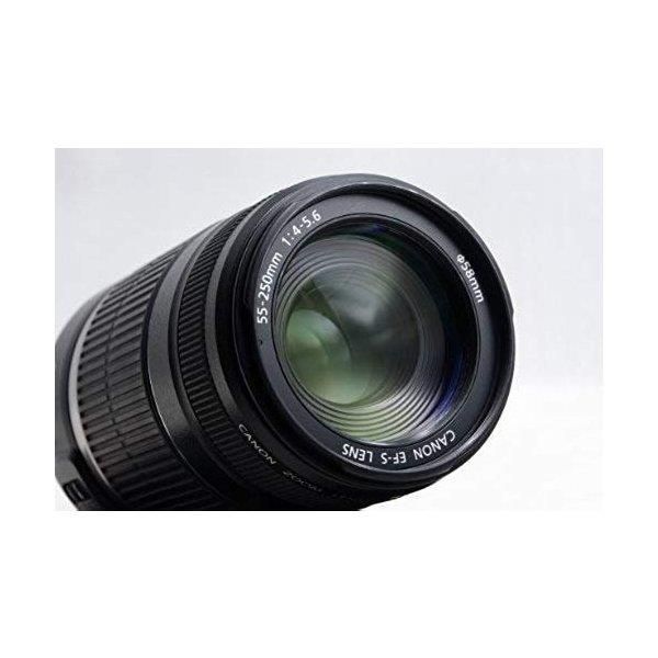 キヤノン Canon 望遠レンズ EF-S55-250mm F4-5.6 IS APS-C対応