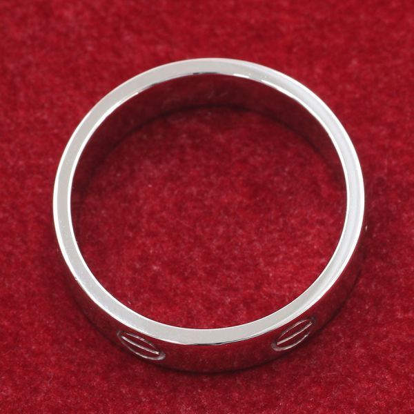 カルティエ ミニラブリング#46(日本サイズ6号近辺) 【無料ギフト  