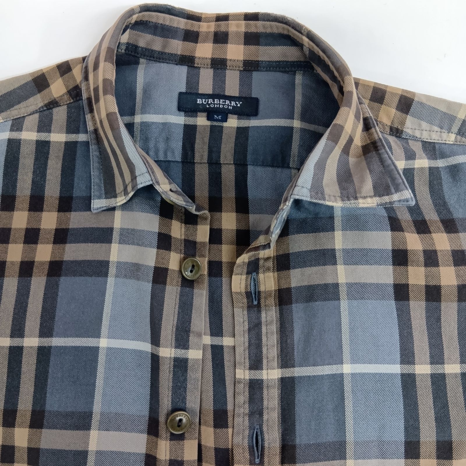 BURBERRY LONDON]バーバリーロンドン ワイシャツ 長袖 メンズ
