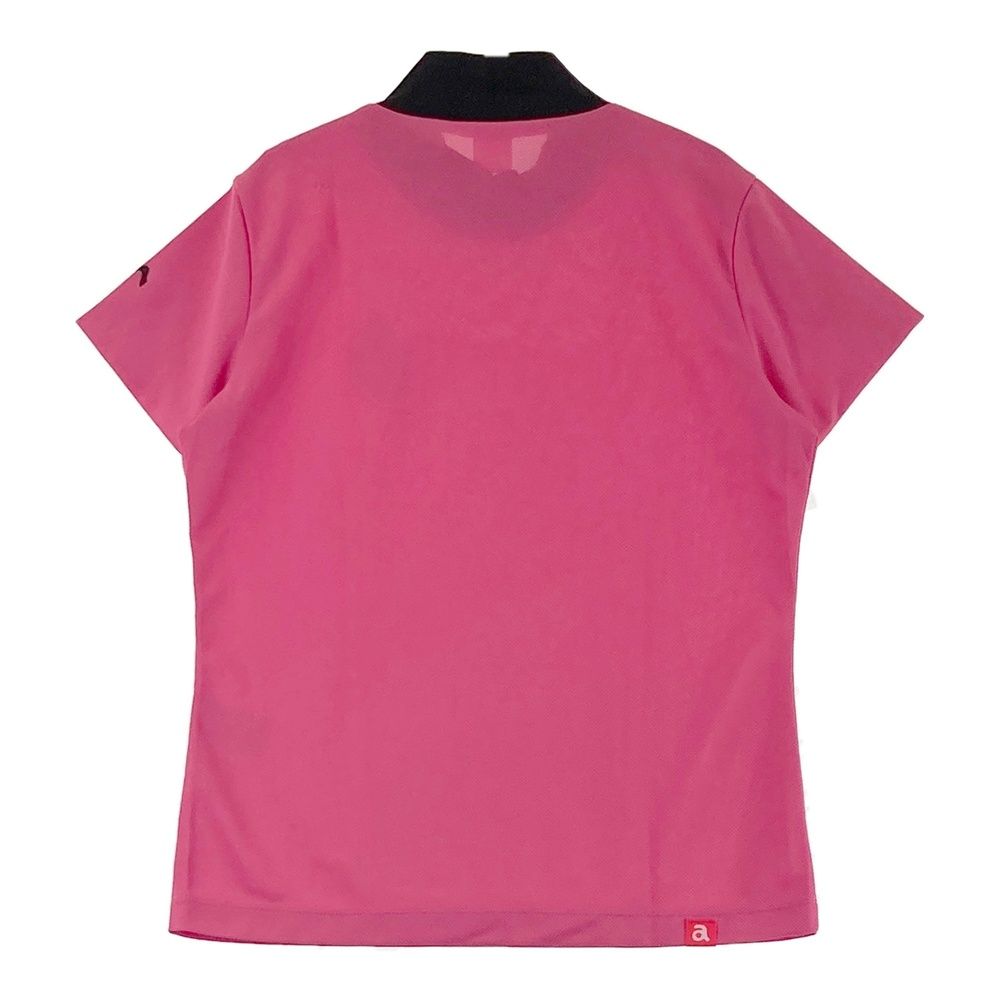 サイズ：38 ARCHIVIO アルチビオ  ハイネック 長袖Tシャツ  ピンク系 [240101483628] ゴルフウェア レディース ストスト サイズ：38 ARCHIVIO アルチビオ ハイネック 半袖Tシャツ ピンク