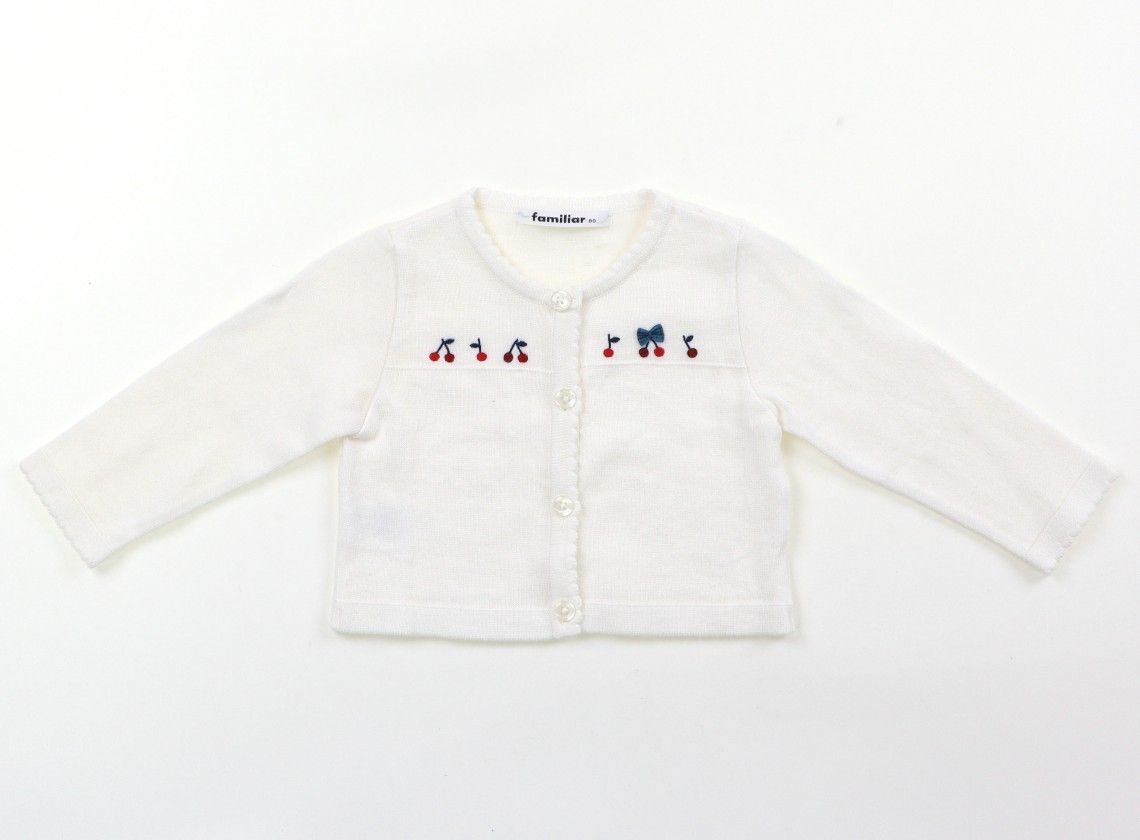 ファミリア familiar カーディガン 80サイズ 女の子 子供服