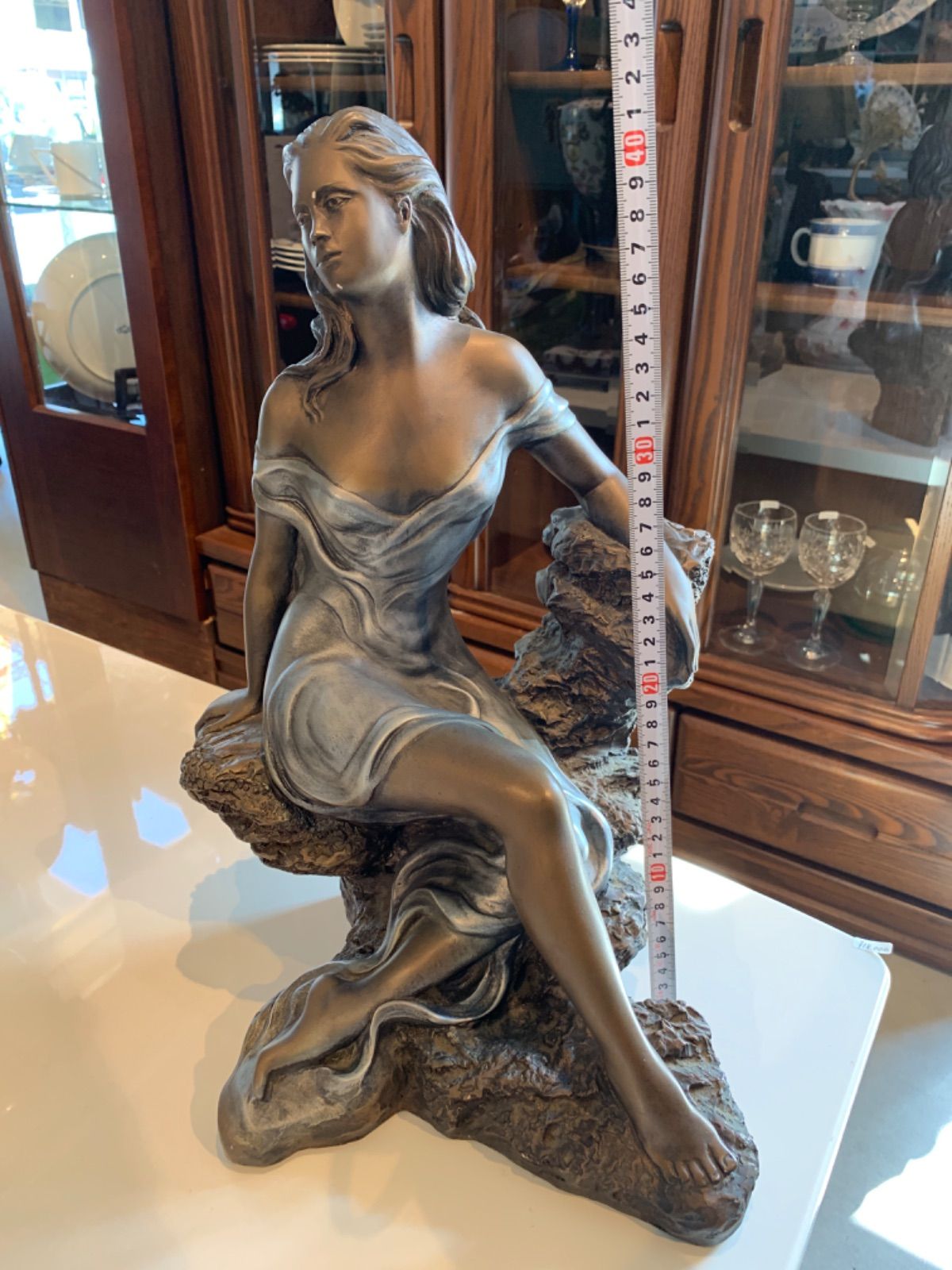 ガンダーラ石仏の仏頭3から5世紀発掘品仏教美術 ガンダーラ石仏の仏頭