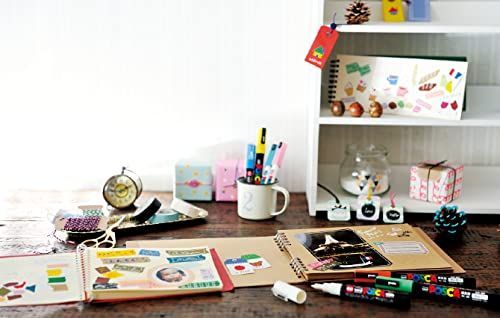 水性マーカー 日本製 水性ペン カラーペン POSCA 中字 ポスカ PC-5M uni 全29色セット 三菱鉛筆